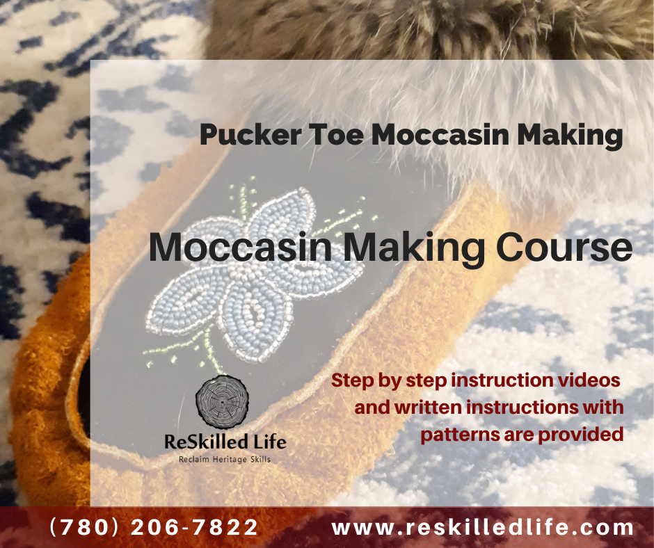 Pucker Toe Moccasin Making