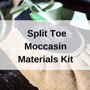 Split Toe Moccasin Making Materials Kit