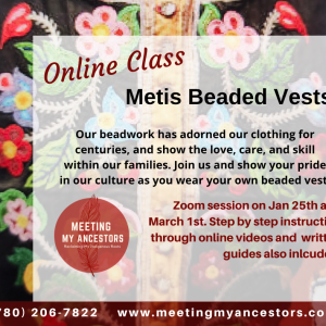 Metis Beaded Vests